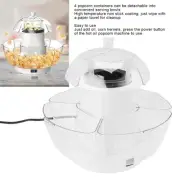 Popcorn Machine Full Automatic Easy Cleanup Compact 1200W Fast Popping