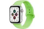 [WAT-NB-42GNG2] Compatible For Apple Watch Band 42/44/45/49MM Soft Silicone Sport Strap - Green