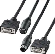 Sanwa Supply KC-K200 Display Construction Wiring Cable (Analog RGB), 66.4 ft (20 m)