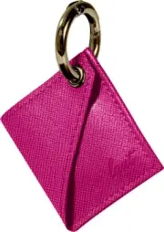 NEW LAUT - Prestige Vegan Leather Folded Carrying Case for Apple AirTag -Pink