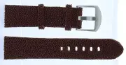 22mm Brown Genuine Stingray Leather Band