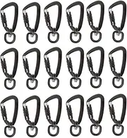 kowaku 18 Piece Self-Locking Carabiner for Light Heavy Duty Locking Hook