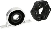 Car Universal Joints Drive Shaft Flex Disc Drive-Shaft Center Support Compatible for BMW 5 E60 E61 6 E63 E64 26127521855 26117522027