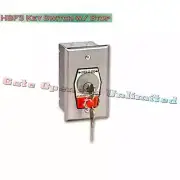 MMTC - HBFS Interior Open-Close Key Switch Stop Button Box Flush Mount (Random)