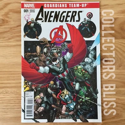 Funko Marvel - Collector Corps Exclusive Comic Book - Avengers Guardians Team Up