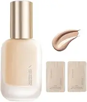 [Generic] Hydrating Waterproof Light Long Lasting Foundation, Invisible Foundation Makeup, Moisturizing W03 Natural