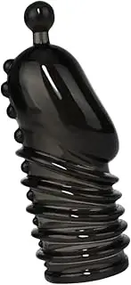 Ultra Soft Penis Sleeve Enhancer Male Length and Girth Extender, Reusable Penis Cock Enlarger Ribbed for Pleasure Sex Enhancing Male Length and Girth Extender for Men Couples Adult Sex Toy