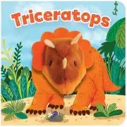 Triceratops Finger Puppet