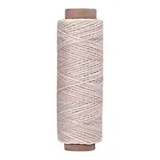Off [Light-Tan] White Premium Waxed Polyester Thread for Leather Crafting, 1mm x