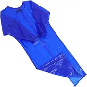 [Hoement] Waterproof and Oil-proof Long-sleeve Workwear for Men and Women Thick Apron Work Apron Splash-proof Overalls Apron Working Apron (l)