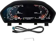 Brilluxa Instrument Cluster, LCD Dashboard Speedometer Panel Monitor, Compatible with F20 F22 F52 X1 F48 F49 X2 F39, 12.3in Digital Display Assembly