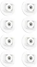 Hohopeti 8Pcs Adhesive Caster Wheels for Storage Box Silent Sticky Wheels for Easy Movement for Waste Bins Sideboards Bedside Tables