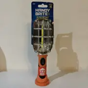 Handy Brite Ultra-Bright LED Cordless Work Light Lamp Orange 600 Lumens Hangs