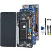 For Samsung Galaxy Note 8/Note 9 AMOLED LCD Display Touch Screen Digitizer Frame