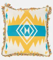 [Alanui] Alanui Icon jacquard wool cushion One Size multicoloured
