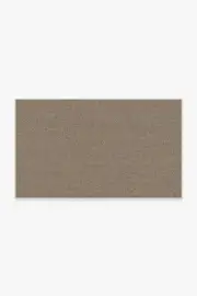 90' x 150' | Machine Washable Runner Rug | Kid & Pet Friendly | Indoor Rug | Burlap Solid Dove Grey Re-Jute Rug | Ruggable