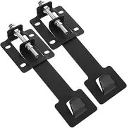 Homoyoyo 2 Pack Range Hood Support Bracket Metal Hooks for Wall-Mounted Cooker Hood Installation