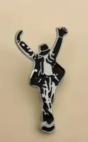 Music enamel pin - Dancing Michael Jackson - Australian Stock - Free Au Post