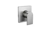 VITO BERTONI EEVA Shower Bath Wall Mixer - Brushed Nickel