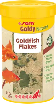 Sera Goldy Nature Goldfish Flakes Food - 60g (45331)
