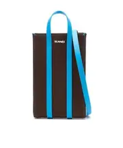 micro Parallelepipedo tote bag One size Black
