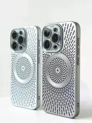 For iPhone 15 14 Pro Max Case Shockproof Magnetic Luxury Heat Dissipation Cover