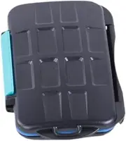 Ronyme Sd Card Carrying Storage Box Sd Card Holder Protector Cover Hard Carrying Box Compact Shockproof SD Sd Card Case