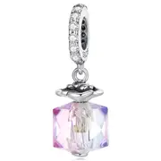 Solid 925 Signature Silver Magic Cuboid Charm