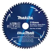 Makita 216MM 60T Bluemark Mitre Saw Blade B-15285