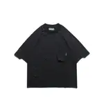 NIHONGDAO ● OCTO GAMBOL - TRAPEZOID SUKKIRI T-SHIRT (BLACK)