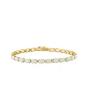 Effy Fine Jewelry 14K 7.15 ct. tw. Diamond & Opal Bracelet