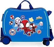 [Marvel] Spiderman Go webs go Adaptable Toiletry Bag with Blue Shoulder Strap
