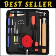 16-Piece Professional Piano Tuning Kit with Toolbox for Grand & Upright Pianos
