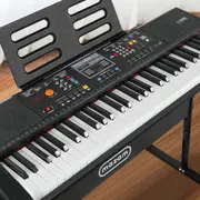 Mazam 61 Keys Electronic Piano Keyboard Electric Keyboards With Stand Holder Microphone Beginner Kids Gift