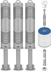 Hot Springs Silver Ion Cartridge | Hot Tub Mineral Stick,Automatic Natural Tool for Hotsprings Freshwater Friends Enjoyment