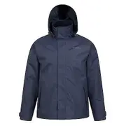 Mountain Warehouse Mens Fell II 3 in 1 Jacket Navy L