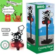 BRIO World 33862 Crossing Signal | Toy Train Accessory 33862 Ships from Japan
