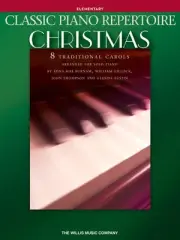 Classic Piano Repertoire Christmas Beginner Solo Sheet Music 8 Songs Book