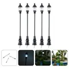 5 Pcs Sand Table Model Accessories Small Lamp Mini Village Building Light Child