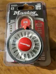 Master lock combination padlock