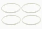4 PCS Set Gasket Rubber O-Ring For Nutri Ninja 6 Fins, 5 Fins Blender Blade Part