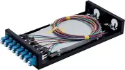 8 Ports Optical Fiber Terminal Box, Wall Mount, LC/UPC SMF Duplex, LGX panel-098