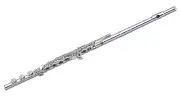 Pearl Quantz Flute B Foot, Open Hole_Inline G_Sterling Silver H/J +Kit/Rod/Case