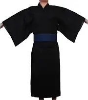 [FANCYPUMPKIN] Japanese Yukata Kimono Men's Robe Dressing Gown