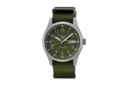 Seiko 5 Sports Green Dial/Nylon Strap Men's 100m Automatic Analog Watch SRPG33K1