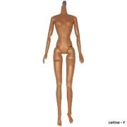 DIY OOAK Replacement 12" Fashion Doll Body 20 Joints Articulated Posable LATINA