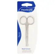 Manicare Face Nasal Scissors Trim Hair Safety & Ease 30600