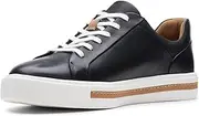 [Clarks] Women's Un Maui Lace Sneaker, Pebble Metallic