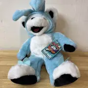 Grateful Dead Stuffed Large Bear Blue Hare 12/12/78