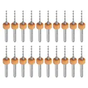 20pcs Micro PCB Drill Bits 1.3mm Tungsten Steel for CNC Engraving